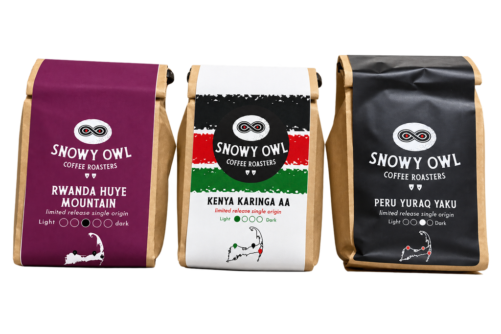 Snowy Owl Coffee Single Origin 3-Pack