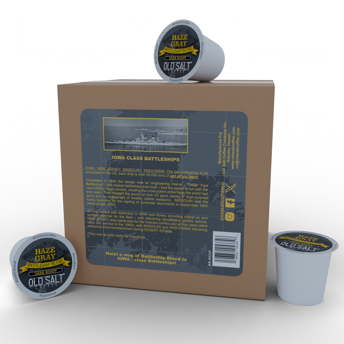 Haze Gray Battleship Blend