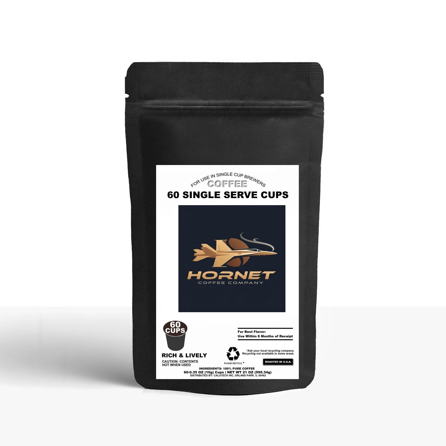 60 Pack Single Serve Coffee Capsules