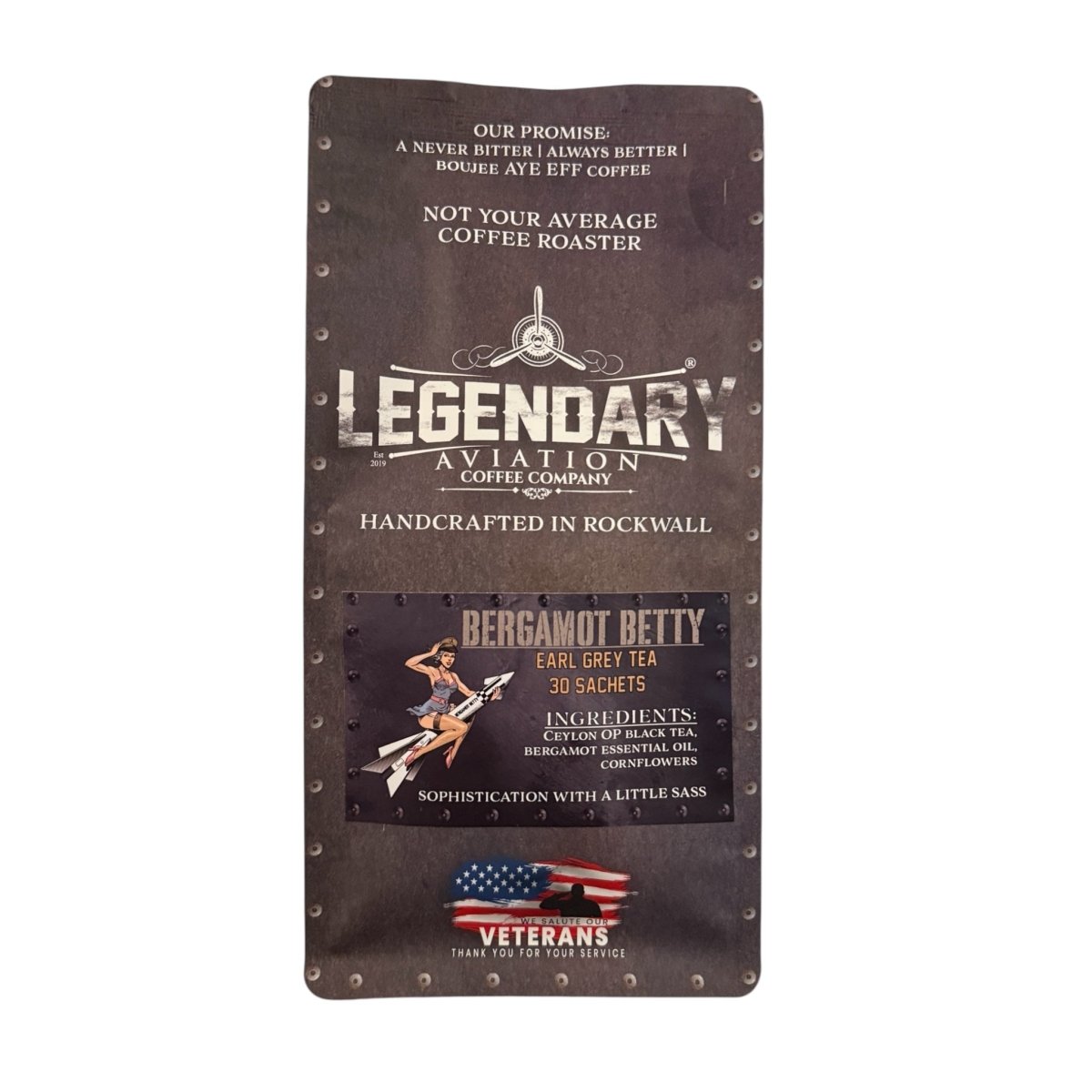 Bergamot Betty | Earl Grey Pyramid Sachet Tea