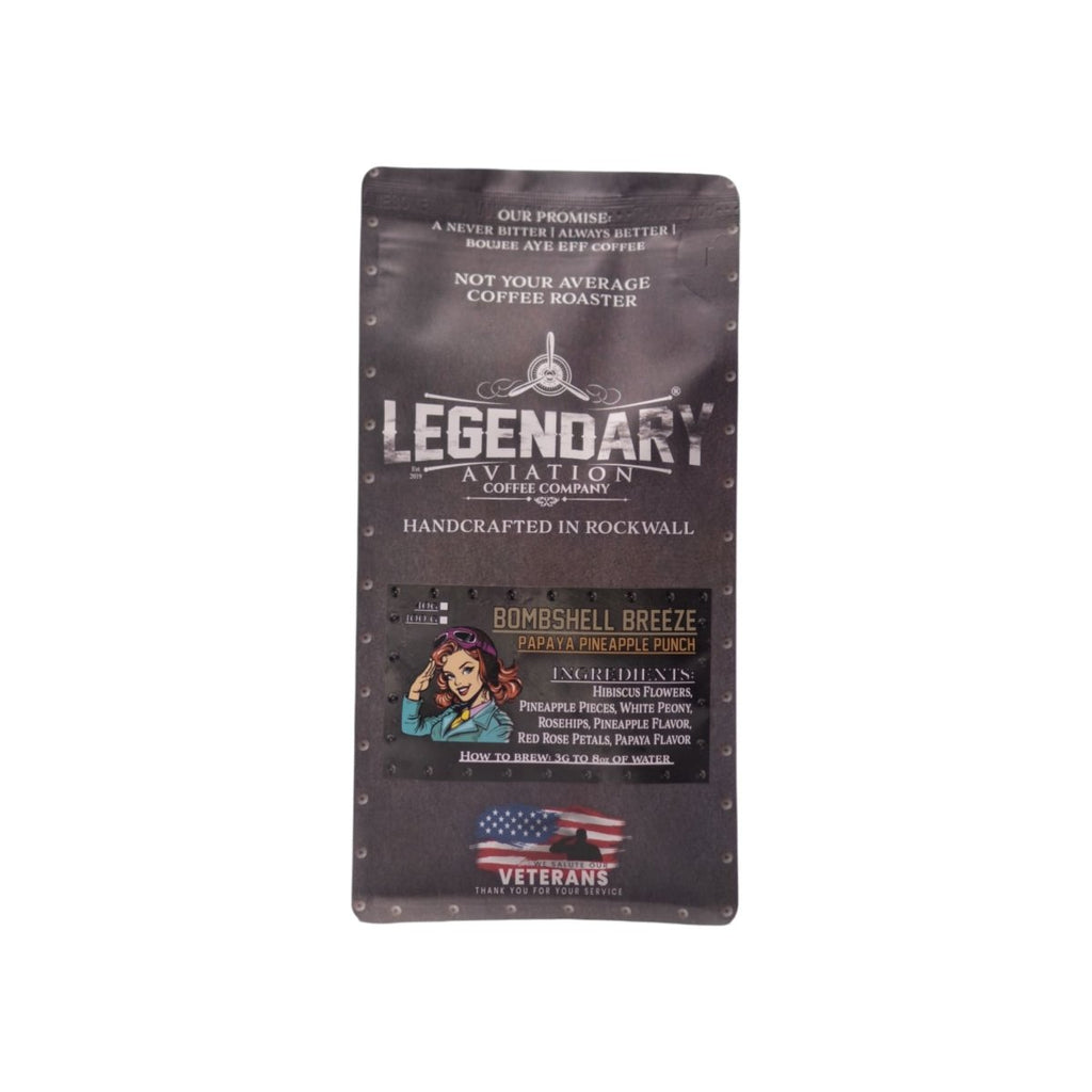 Bombshell Breeze | Papaya Pineapple Punch Loose Leaf Tea — Tropical and Refreshing