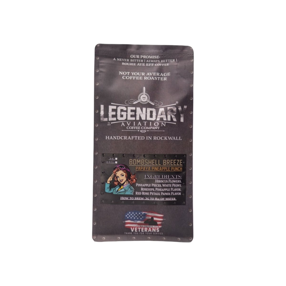 Bombshell Breeze | Papaya Pineapple Punch Loose Leaf Tea — Tropical and Refreshing