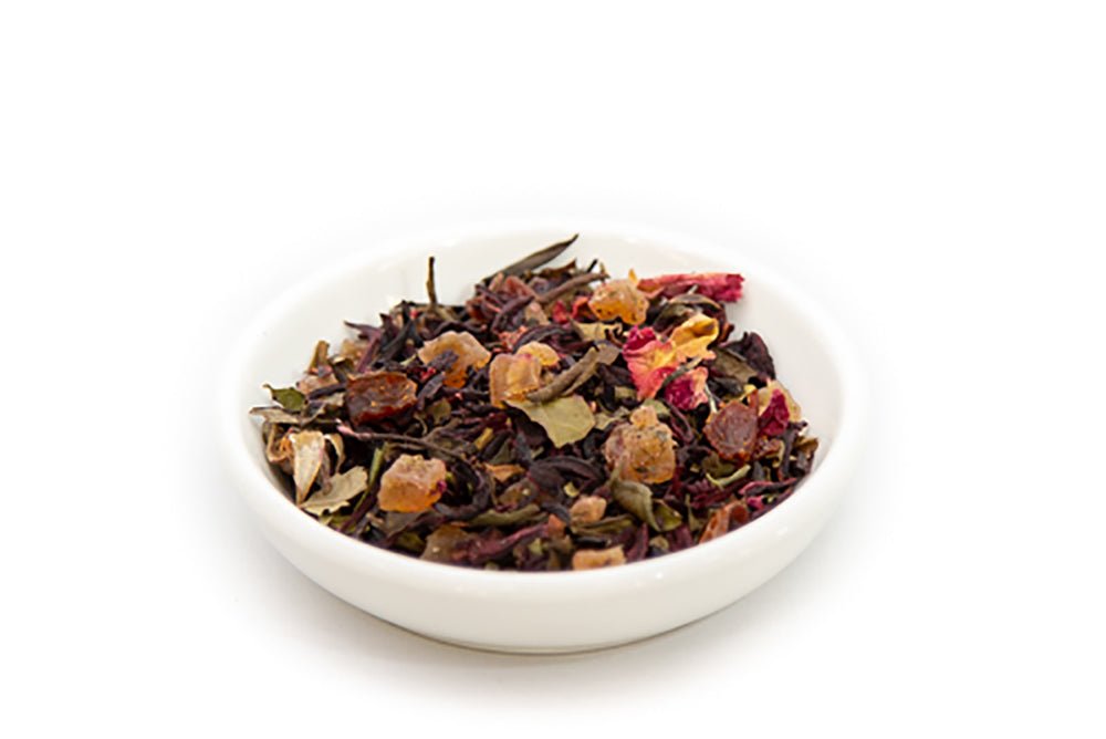 Bombshell Breeze | Papaya Pineapple Punch Loose Leaf Tea — Tropical and Refreshing
