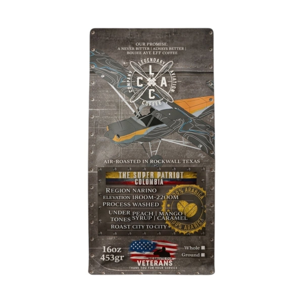 Patriot Aircraft "Super Patriot" | Colombia Micro Lot Specialty Coffee