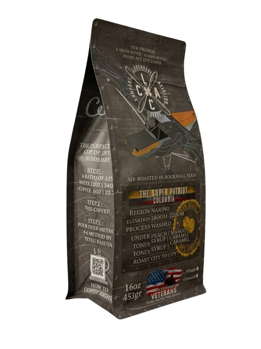 Patriot Aircraft "Super Patriot" | Colombia Micro Lot Specialty Coffee